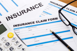 Insurance claim form