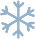 Outline of snowflake