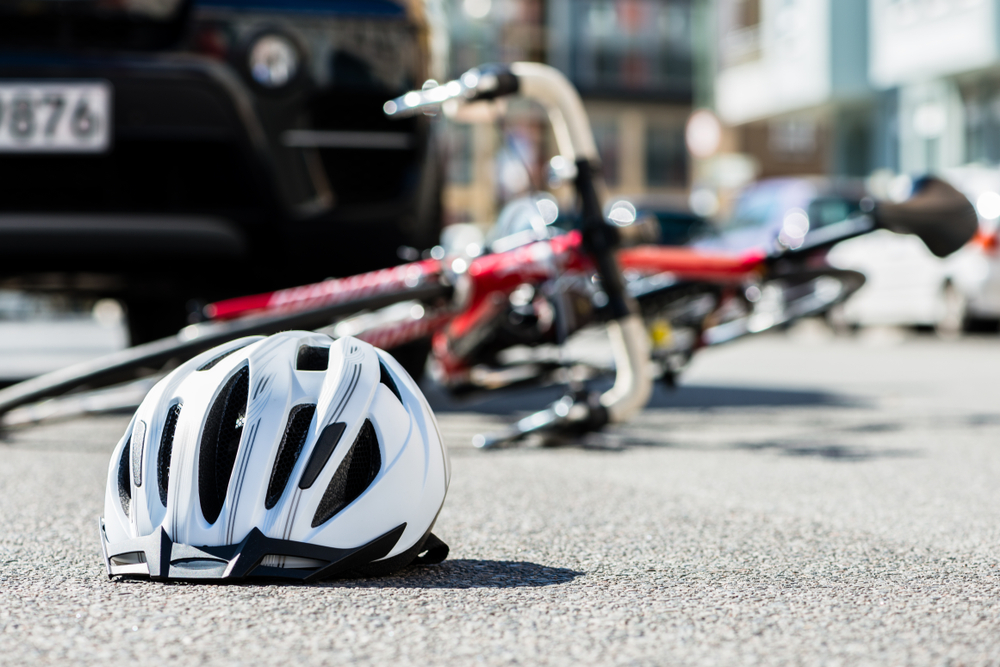 What are the most common bicycle accident injuries