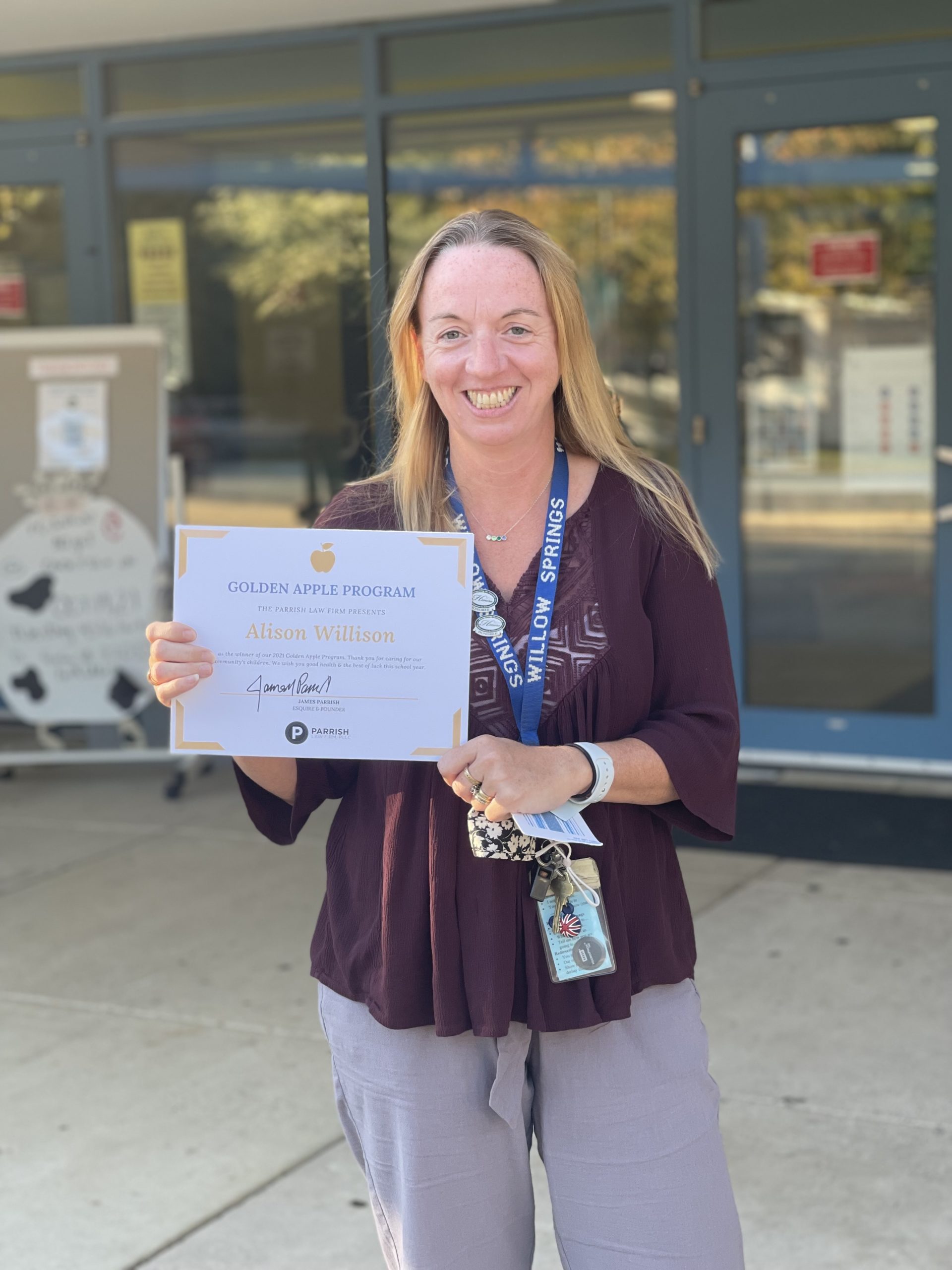 Alison willison willow springs elementary school scaled