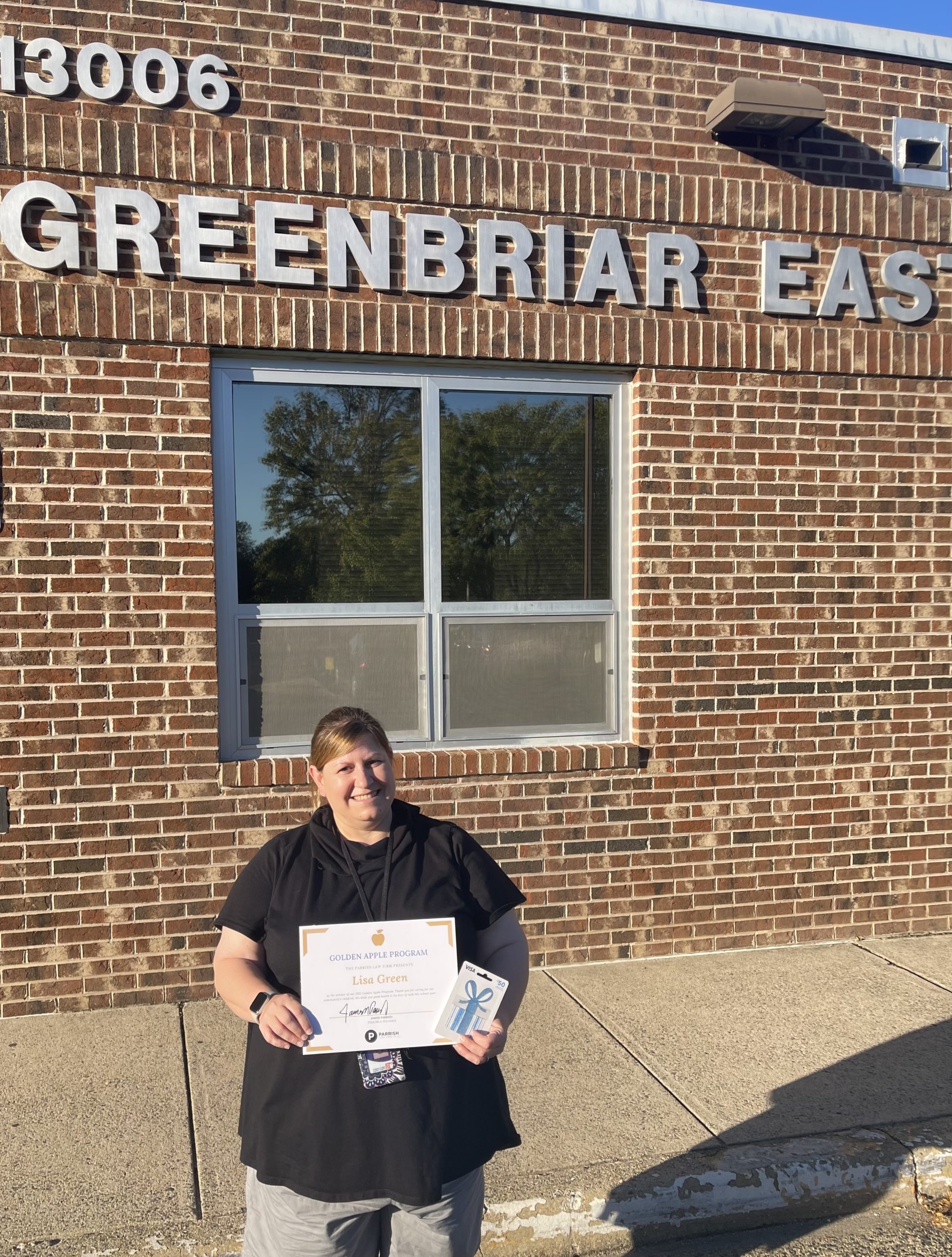 Lisa green greenbriar elementary school scaled