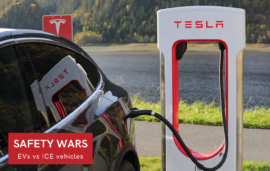 Safety showdown electric vehicles evs vs ice vehicles