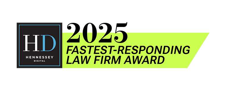 2025 Fastest-Responding Law Firm Award - Logo