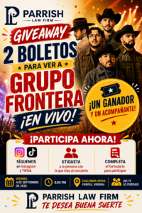 Giveaway de Boletos para Grupo Frontera